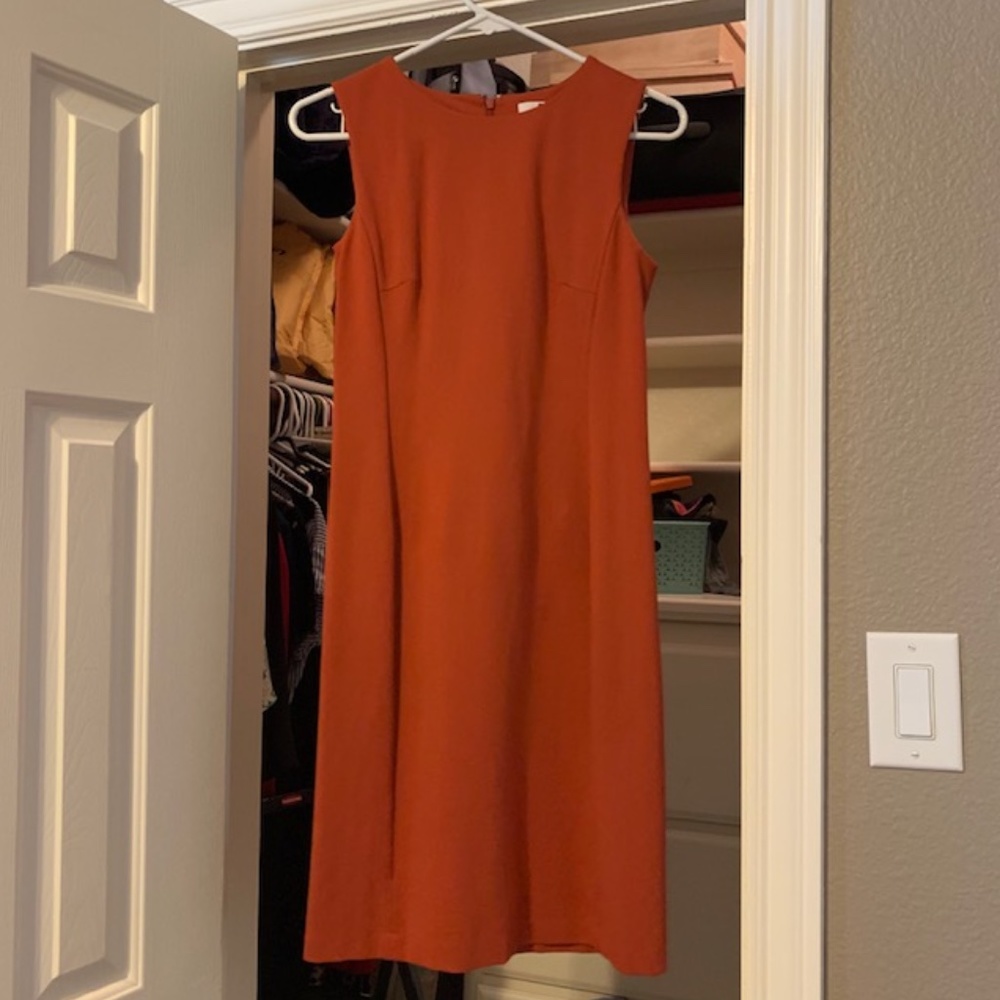 Uniqlo Orange Bodycon Dress